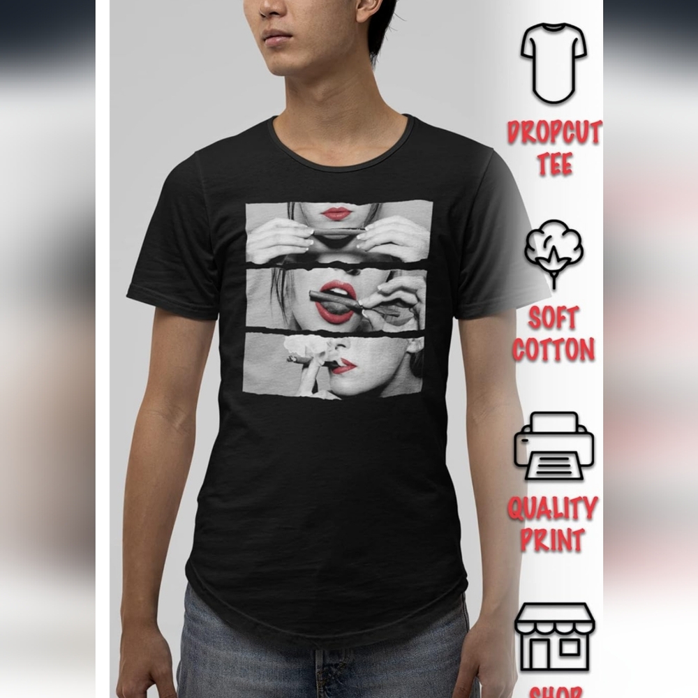New XL Graphic Black T-Shirt
